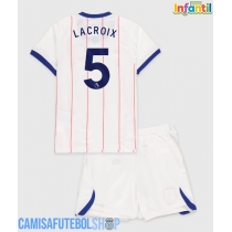 Camisa de time de futebol Chelsea Maxence Lacroix #5 Replicas 3º Equipamento Infantil 2026-27 Manga Curta (+ Calças curtas)